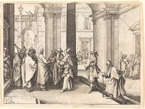 Cæsars mønt, 1635. af Jacques Callot