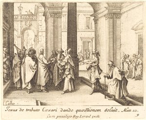 Cæsars mønt, 1635. af Jacques Callot