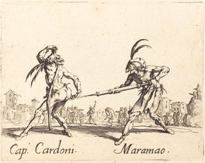 kap. Cardoni og Maramao af Jacques Callot