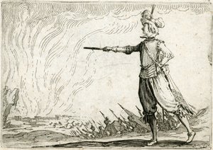 Capricer af forskellige figurer af Jacques Callot