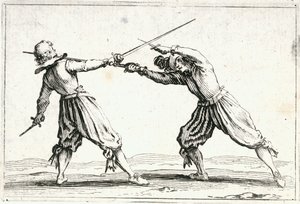 Capricer af forskellige figurer af Jacques Callot