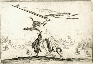 Capricer af forskellige figurer af Jacques Callot