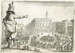 Capricer af forskellige figurer af Jacques Callot