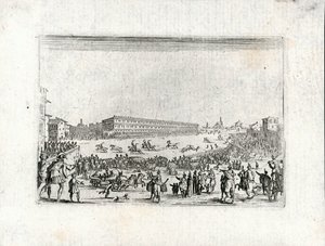 Capricer af forskellige figurer af Jacques Callot