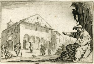 Capricer af forskellige figurer af Jacques Callot