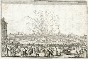 Capricer af forskellige figurer af Jacques Callot