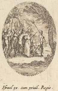 Kristus bærer korset af Jacques Callot