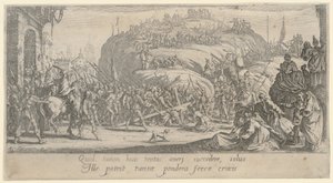 Kristus bærer korset af Jacques Callot