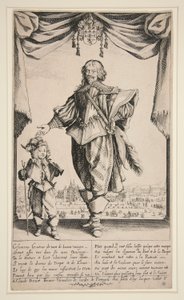 Claude Deruet (Portræt af Deruet) af Jacques Callot