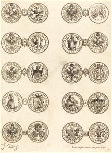 Mønter [plade 3]. af Jacques Callot