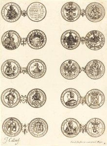 Mønter [plade 4] af Jacques Callot