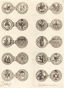 Mønter [plade 5] af Jacques Callot