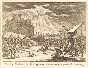 Omvendelse af Paulus af Jacques Callot