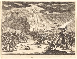 Omvendelse af Paulus af Jacques Callot