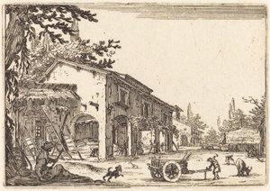 Gård til en gård af Jacques Callot
