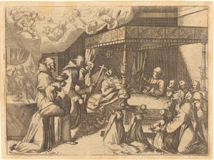 Dronningens død af Jacques Callot