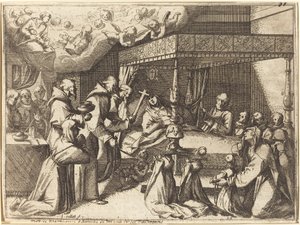 Dronningens død af Jacques Callot