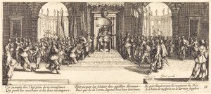 Uddeling af belønninger af Jacques Callot