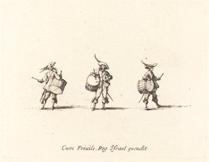 Bor med tromler af Jacques Callot