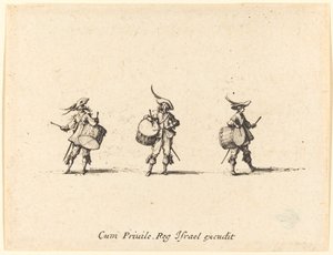 Bor med tromler af Jacques Callot