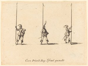 Bor med opvoksede gedder af Jacques Callot