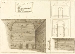 Forhøjelse af en passageplan af Jacques Callot