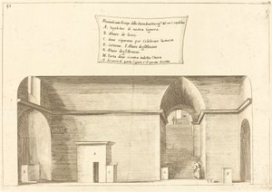 Forhøjelse af Den Hellige Gravs Kirke af Jacques Callot