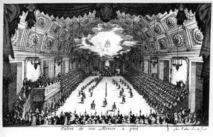 Hans Højheds Indgang til Fods af Jacques Callot