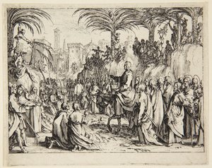 Indtoget i Jerusalem af Jacques Callot