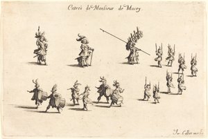 Indtræden af M. de Macey af Jacques Callot