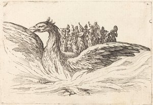 Indtræden af Monseigneur Henry de Lorraine, Marquis de Moy, under navnet Pirandre, 1627. af Jacques Callot