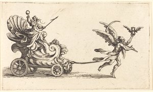 Indtræden af Monseigneur Henry de Lorraine, Marquis de Moy, under navnet Pirandre af Jacques Callot