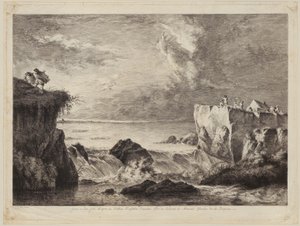 Festmåltid, blad 4 i serien »Die Bohémiens« af Jacques Callot