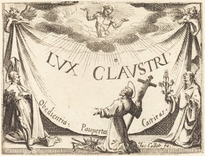 Frontispice til "The Light of the Cloister" af Jacques Callot