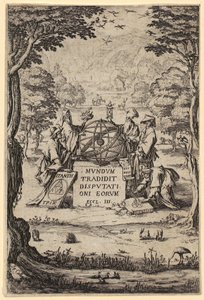 Frontispice til «Sacra Cosmologia» af Jacques Callot