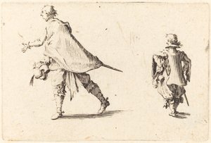 Gentleman og hans side af Jacques Callot