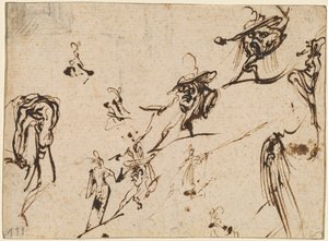 Gobbi og andre bizarre figurer af Jacques Callot