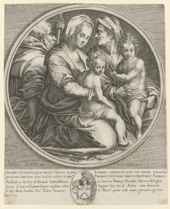 Den Hellige Familie af Jacques Callot
