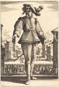 Kaptajnen eller Elskeren af Jacques Callot
