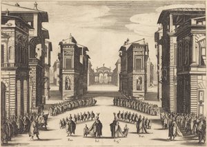 Il Solimano, akt II af Jacques Callot