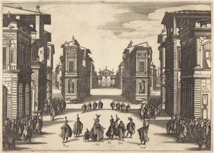 Il Solimano, 4. akt af Jacques Callot
