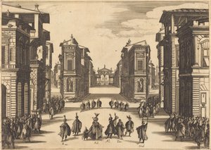 Il Solimano, akt IV af Jacques Callot
