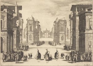 Soliman, 1. akt af Jacques Callot