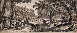 Den store jagt af Jacques Callot