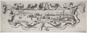 Troppernes landgang af Jacques Callot