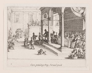 Le festin (banketten), fra serien La vie de l af Jacques Callot