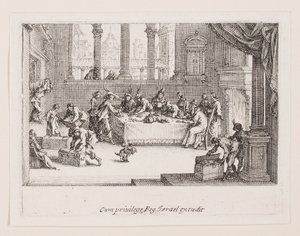 The Division of Property (The Contribution of the Fortune), fra serien La Vie de l af Jacques Callot