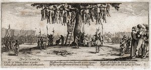 Krigens elendighed og ulykke ... (kobberstik) af Jacques Callot