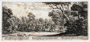 Krigens elendighed og ulykke ... (kobberstik) af Jacques Callot