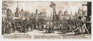 Krigens elendighed og ulykke ... (kobberstik) af Jacques Callot